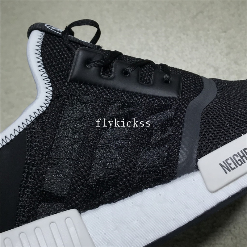 Neighborhood Invincible XAdidas NMD XR1 Black Real Boost